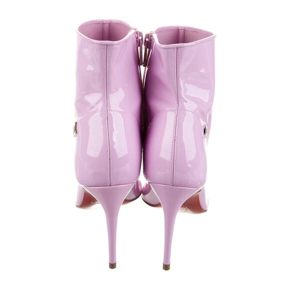 ❤️Christian Louboutin Patent Leather Pink Boots❤️ - Picture 4 of 5